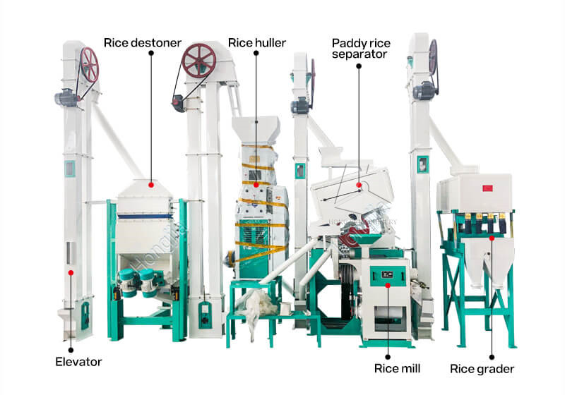 30t_automatic_rice_mill_structure