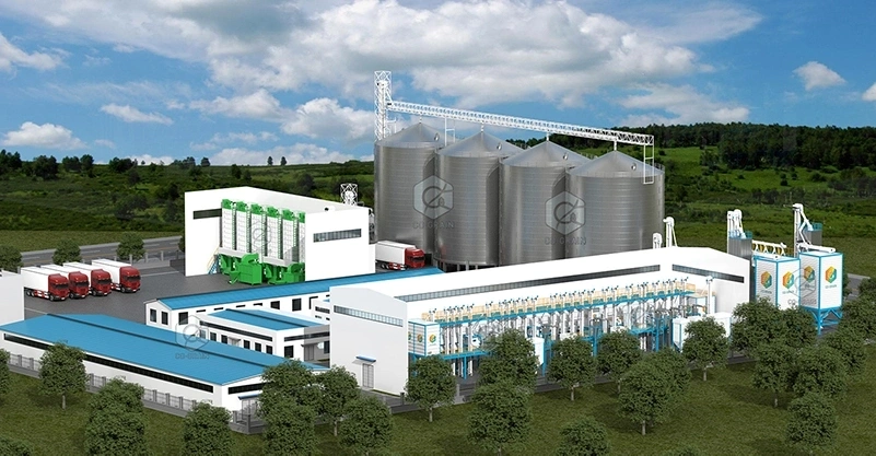 100tons_per_batch_parboiling_rice_mill_plant_with_200tons_rice_mill_machines 5