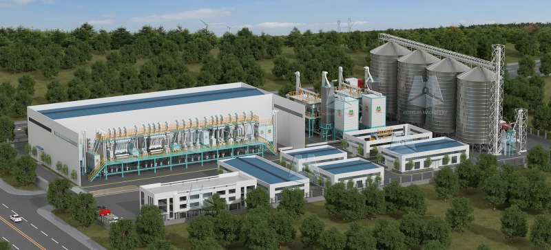 100tons_per_batch_parboiling_rice_mill_plant_with_200tons_rice_mill_machines 6