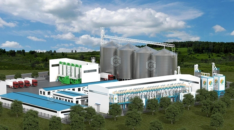 100tons_per_batch_parboiling_rice_mill_plant_with_200tons_rice_mill_machines 6