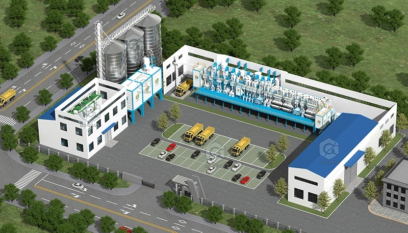 turnkey_150ton_per_day_rice_processing_plant 5